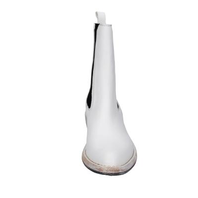 scarpe donna MOMA stivaletti bianco pelle 1CW228-CAP BD489 Vendite Flash