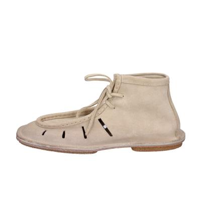 scarpe donna MOMA stivaletti marrone camoscio 1BS441-K0B BC823 Nuova