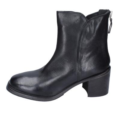 scarpe donna MOMA stivaletti nero pelle 1CW342-CU BD616 2025