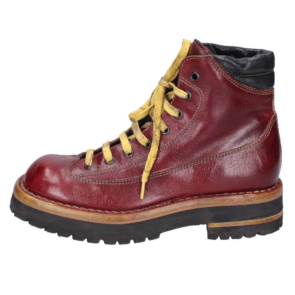 scarpe donna MOMA stivaletti bordeaux pelle 81302B EY561 In Linea