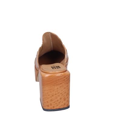 scarpe donna MOMA sandali marrone pelle 1GS448-NAP BC64 Qualità