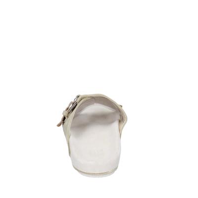 scarpe donna MOMA sandali beige camoscio pelle 1GS458-K0B BC831 Vendita