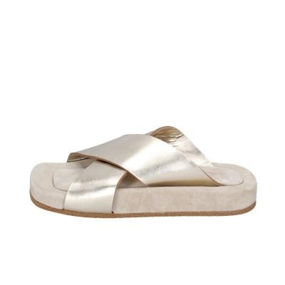 scarpe donna MOMA sandali oro pelle 1GS473 BC820 Promozione