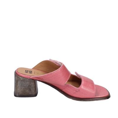 scarpe donna MOMA sandali rosa pelle 1GS461 BC783 Spedizione Gratuita