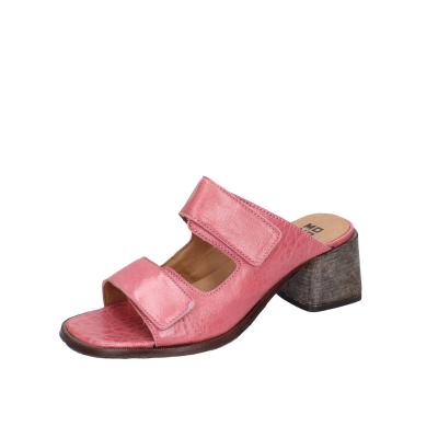 scarpe donna MOMA sandali rosa pelle 1GS461 BC804 Pezzi Unici