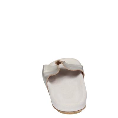 scarpe donna MOMA sandali oro pelle platino 1GS455-RA BC69 Qualità Garantita