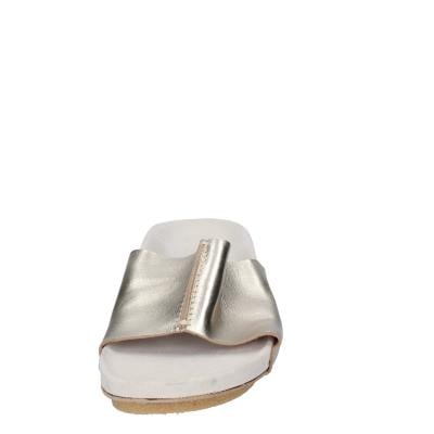 scarpe donna MOMA sandali oro pelle platino 1GS455-RA BC69 Qualità Garantita
