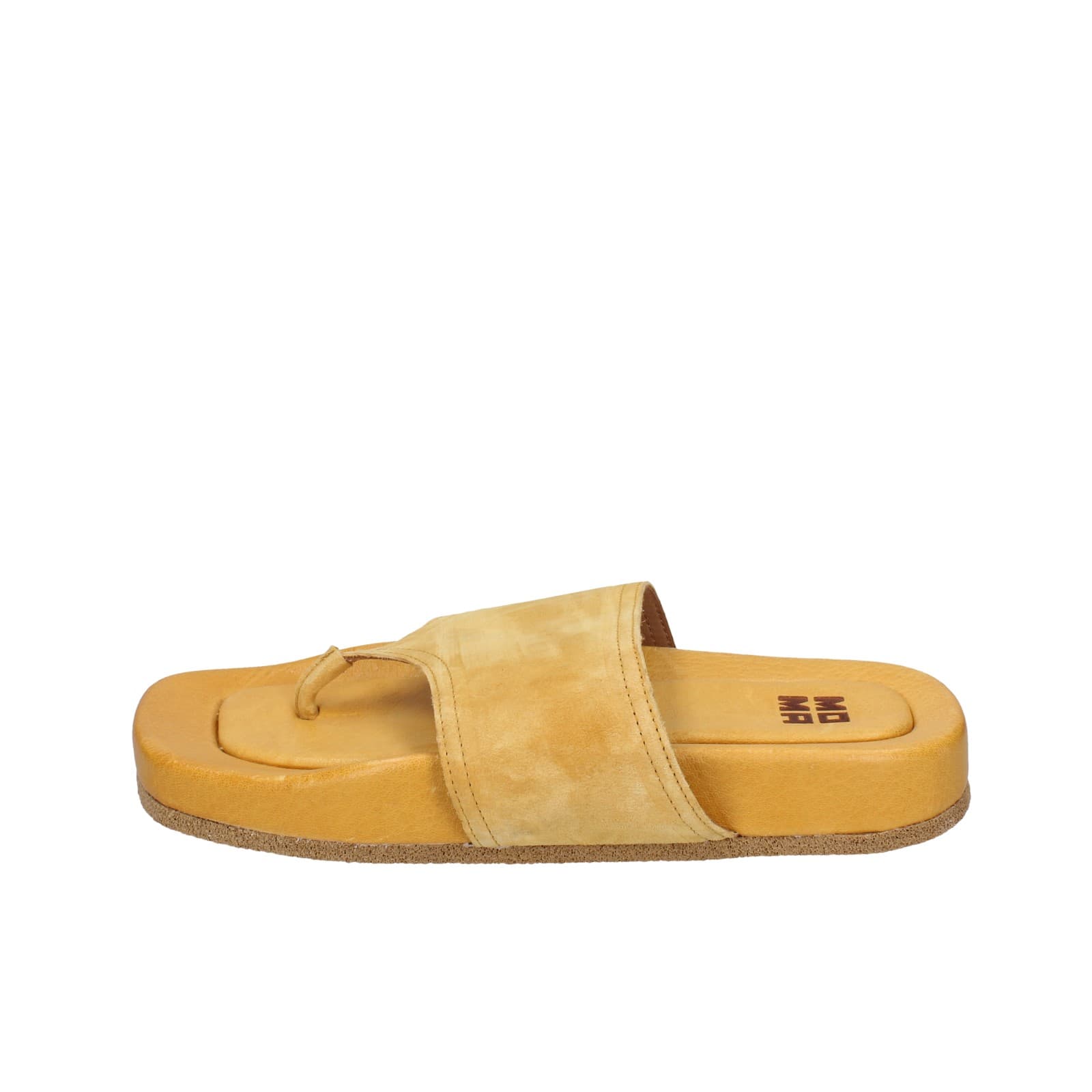 scarpe donna MOMA sandali giallo pelle 1GS474 EZ866 Sostegno trimestrale