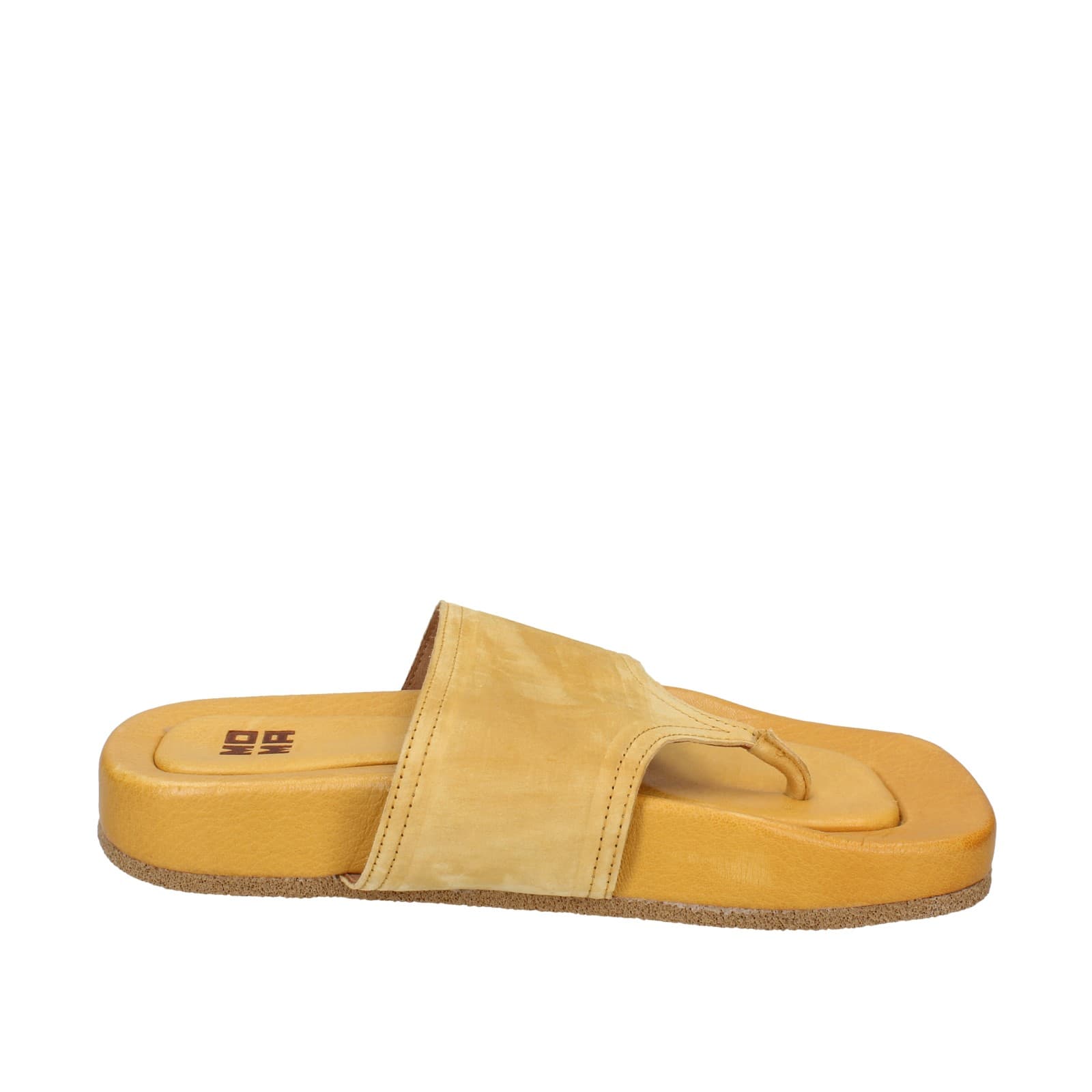 scarpe donna MOMA sandali giallo pelle 1GS474 EZ866 Sostegno trimestrale