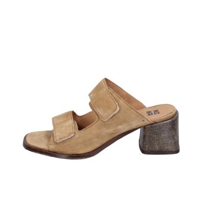 scarpe donna MOMA sandali marrone camoscio 1GS461 BC835 Fino Al -60%