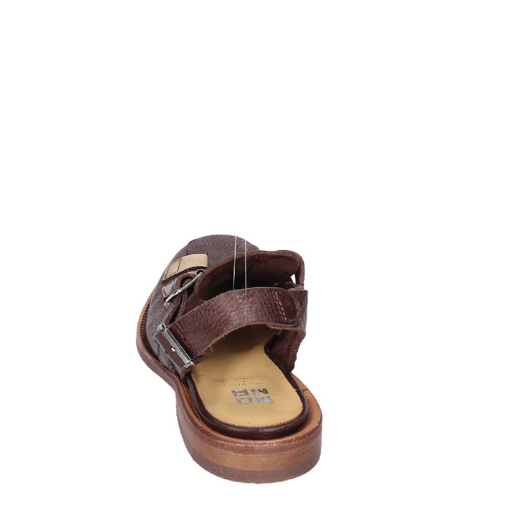 scarpe donna MOMA sandali marrone pelle platino 40403G VINTAGE EX409 Presa