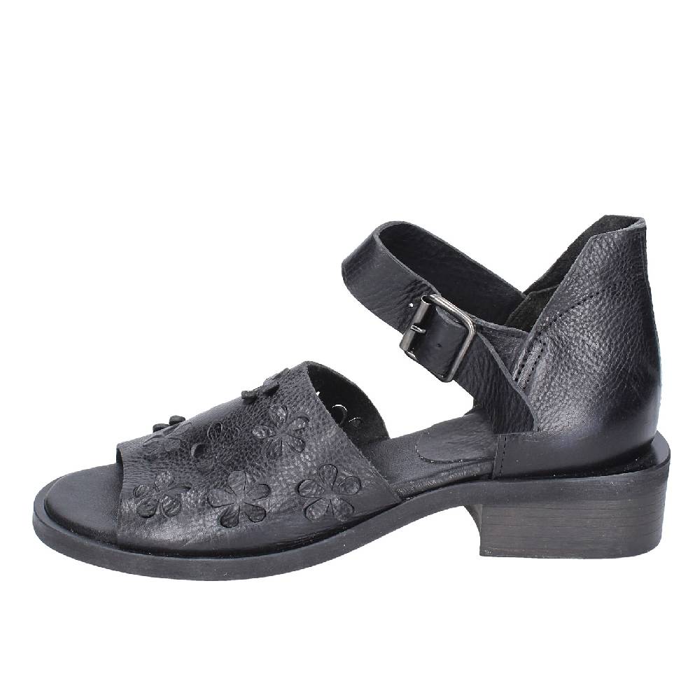 scarpe donna MOMA sandali nero pelle 35404G VINTAGE EX405 Online