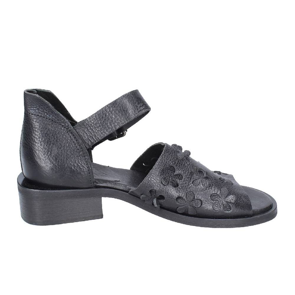 scarpe donna MOMA sandali nero pelle 35404G VINTAGE EX405 Online