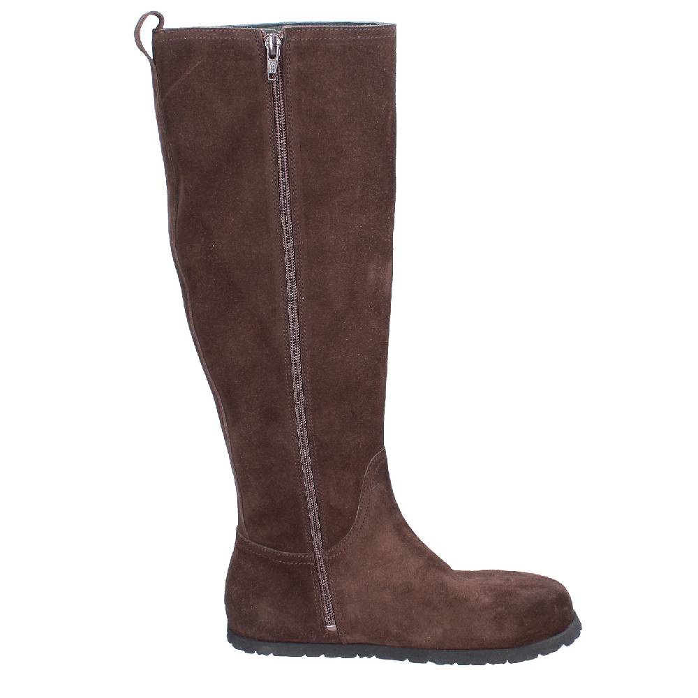 scarpe donna MOMA stivali marrone camoscio VINTAGE EX519 In Saldo
