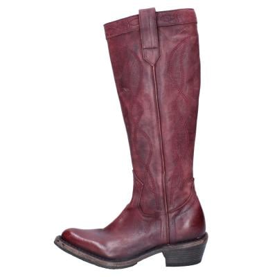 scarpe donna MOMA stivali bordeaux pelle 1DW308 VINTAGE BD927 Nuova