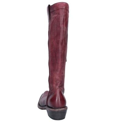scarpe donna MOMA stivali bordeaux pelle 1DW308 VINTAGE BD927 Nuova