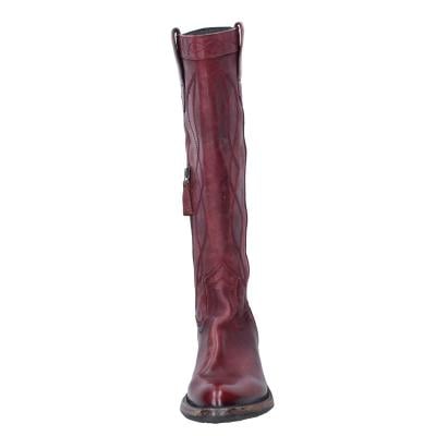 scarpe donna MOMA stivali bordeaux pelle 1DW308 VINTAGE BD927 Nuova