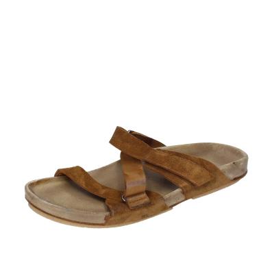 scarpe uomo MOMA sandali marrone camoscio 2GS458-K0B BC112 Spedizione Gratuita