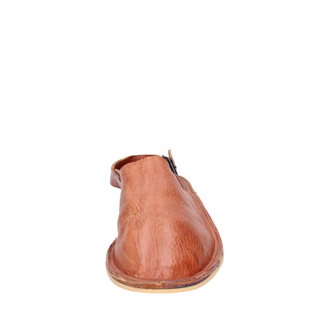 scarpe uomo MOMA sandali marrone pelle 20401G VINTAGE EX389 Pezzi Unici