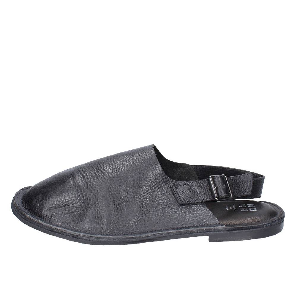 scarpe uomo MOMA sandali nero pelle 20401G VINTAGE EX392 Soddisfazione Garantita