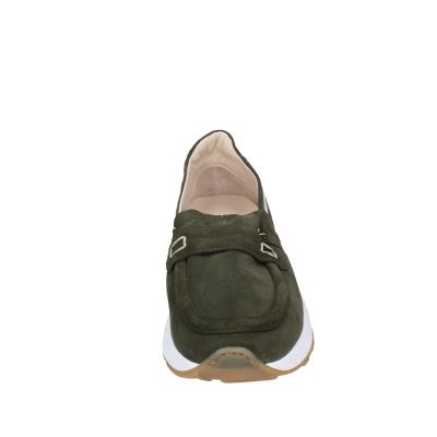 scarpe uomo MOMA mocassini verde camoscio 4FS413-CRPL BC87 Shopping Online