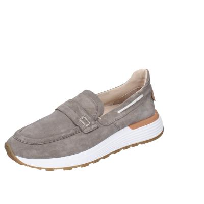 scarpe uomo MOMA mocassini grigio camoscio 4FS413-CRPI BC99 Affare Del Giorno