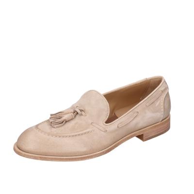 scarpe uomo MOMA mocassini beige camoscio 2FS410-OW BC37 Prezzo Ridotto
