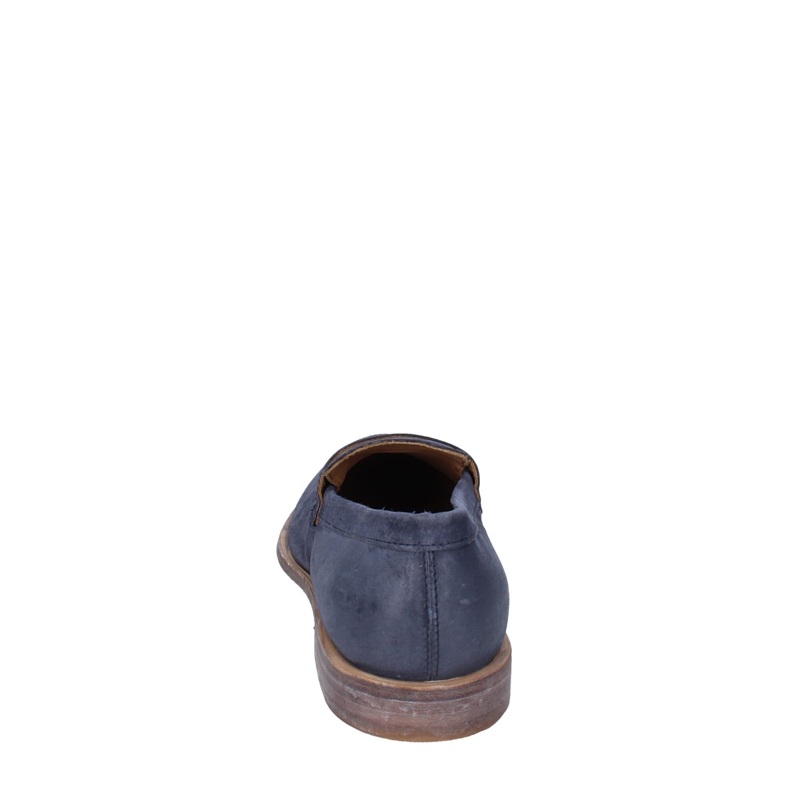 scarpe uomo MOMA mocassini blu camoscio 2E5449-OW EY425 Offerta
