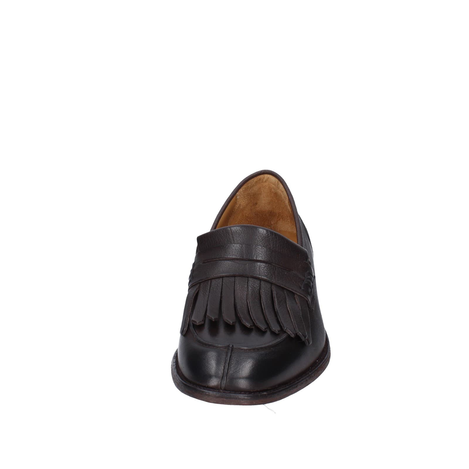 scarpe uomo MANIFATTURE ETRUSCHE mocassini marrone pelle EZ835 Outlet