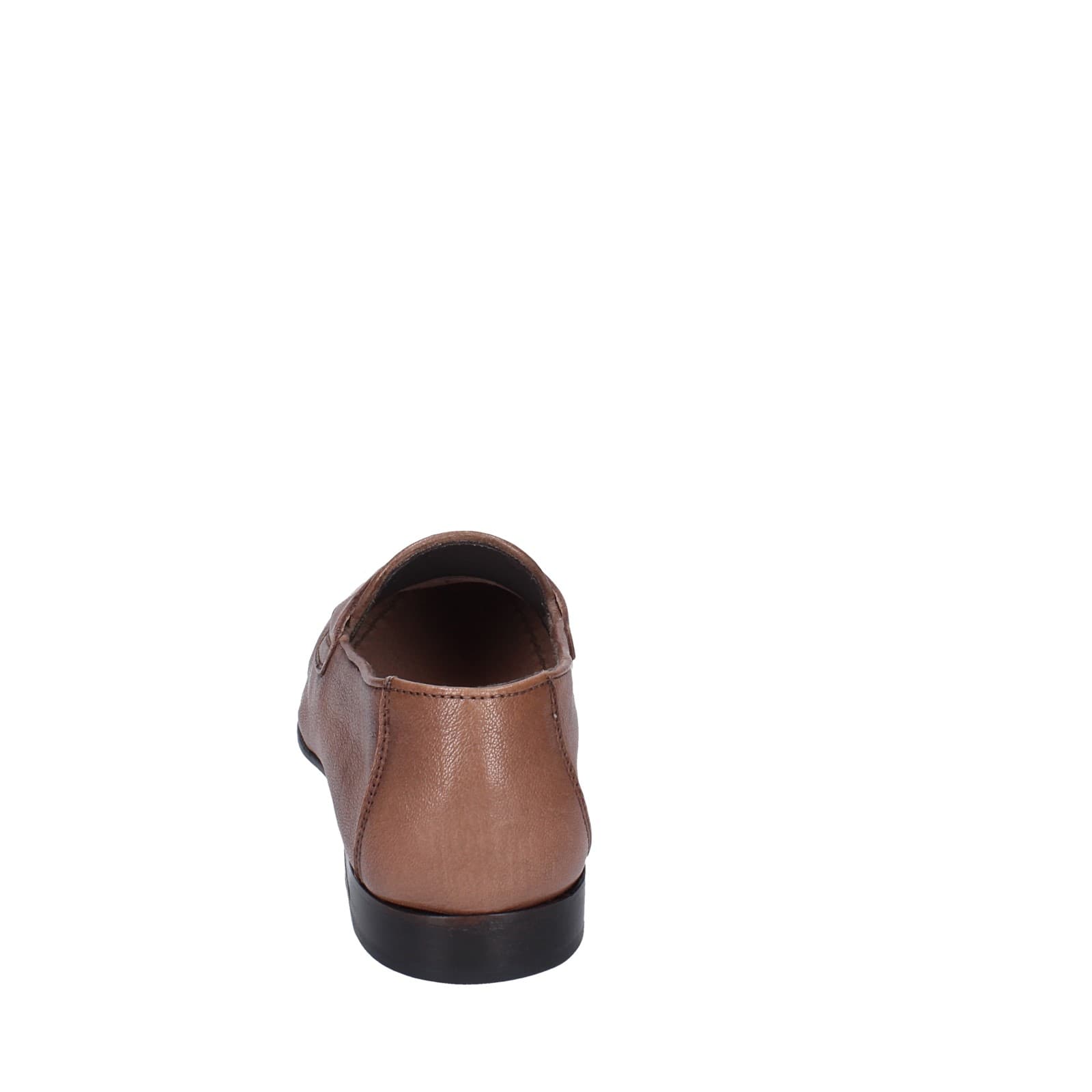 scarpe uomo POLLINI mocassini marrone pelle EY34 Offerte