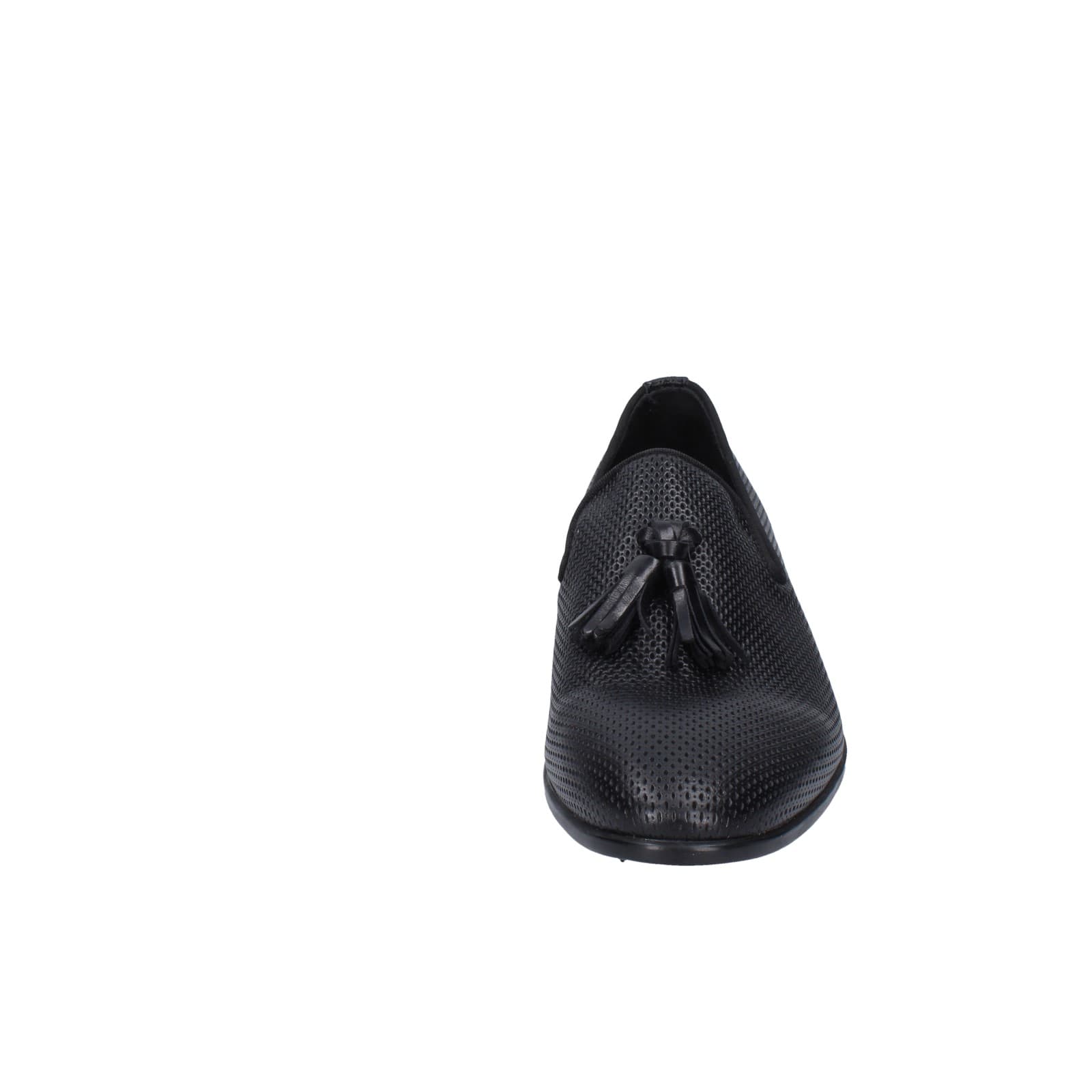 scarpe uomo EVEET mocassini nero pelle EZ224 Saldi Di Fabbrica