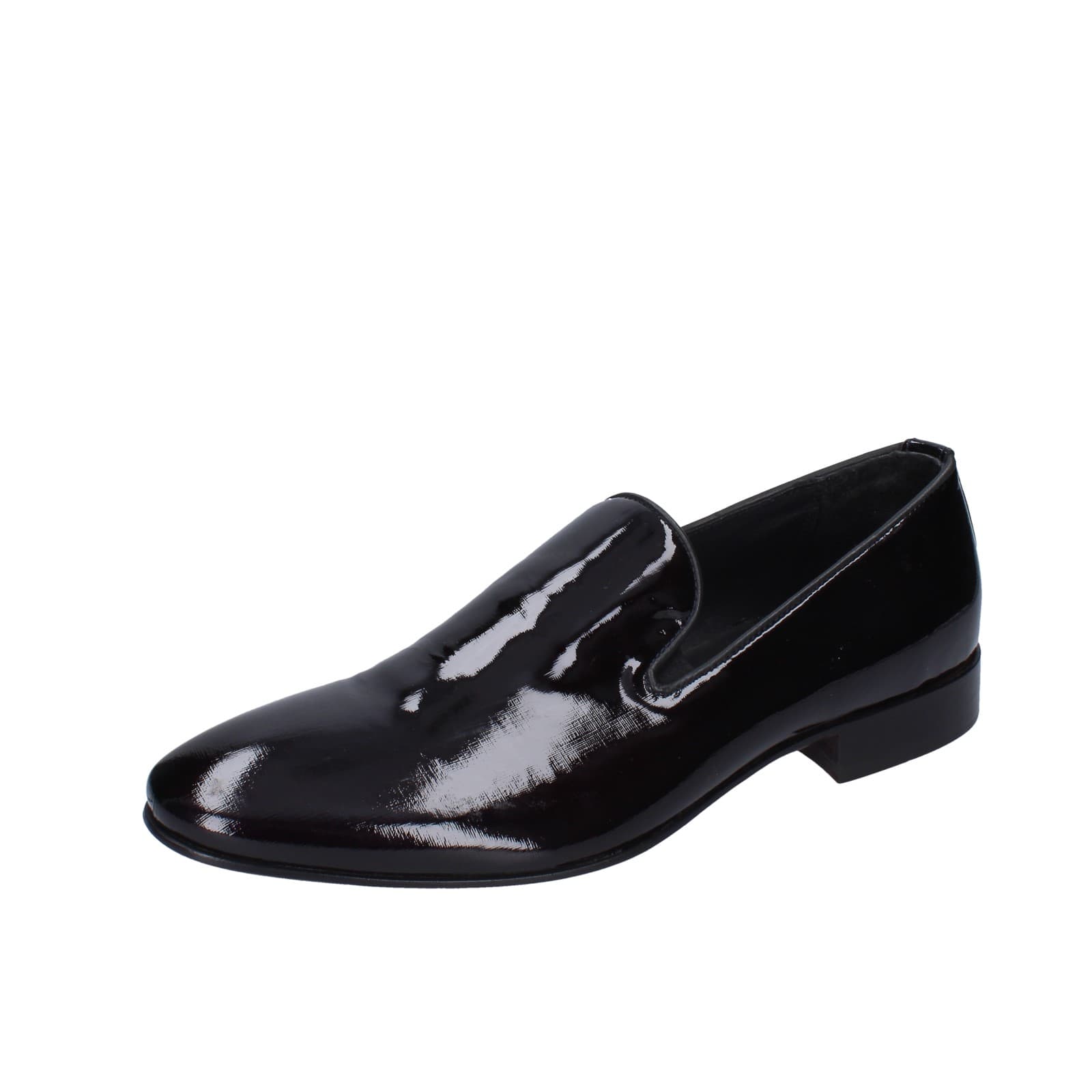 scarpe uomo EVEET mocassini nero vernice EZ238 I Più Venduti
