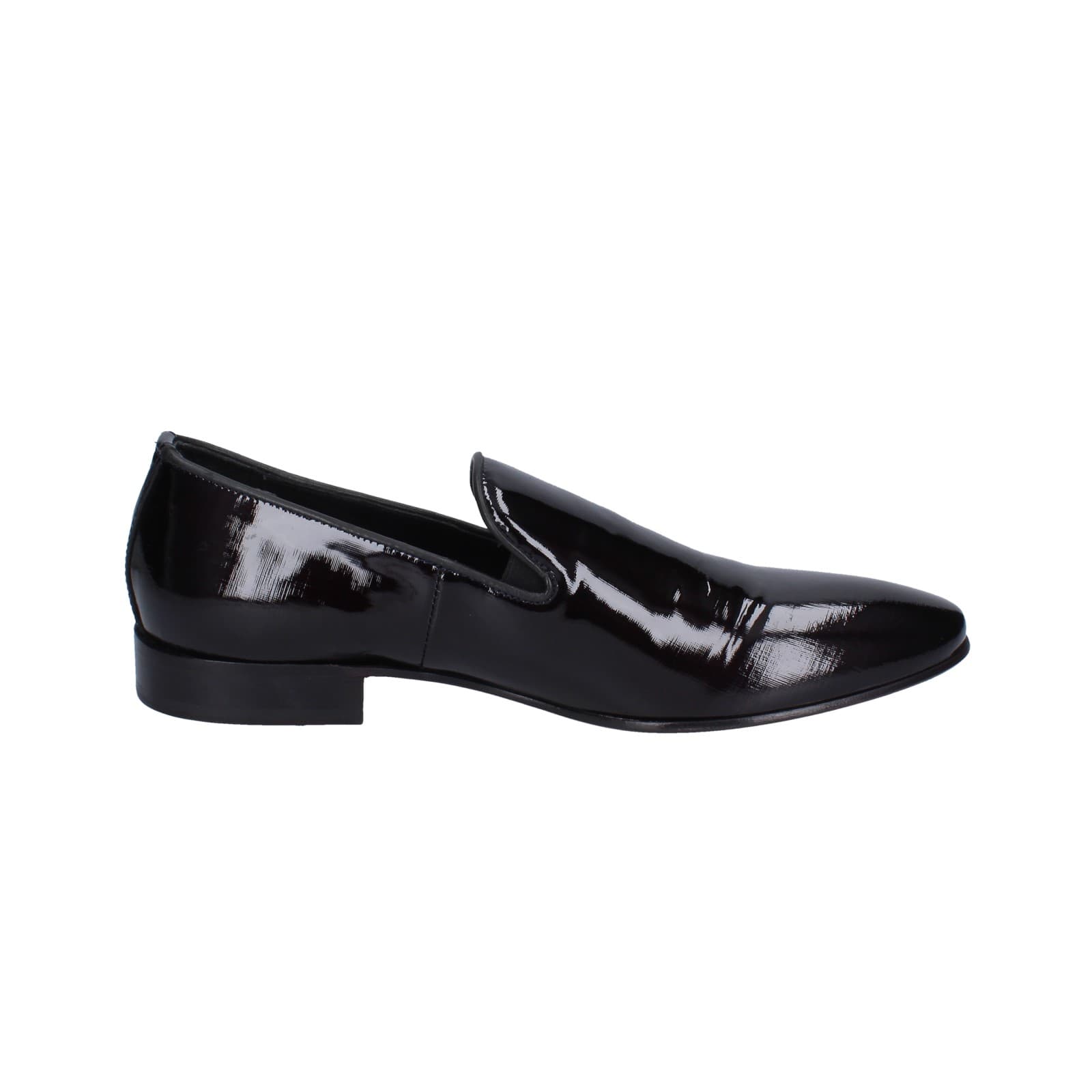 scarpe uomo EVEET mocassini nero vernice EZ238 I Più Venduti