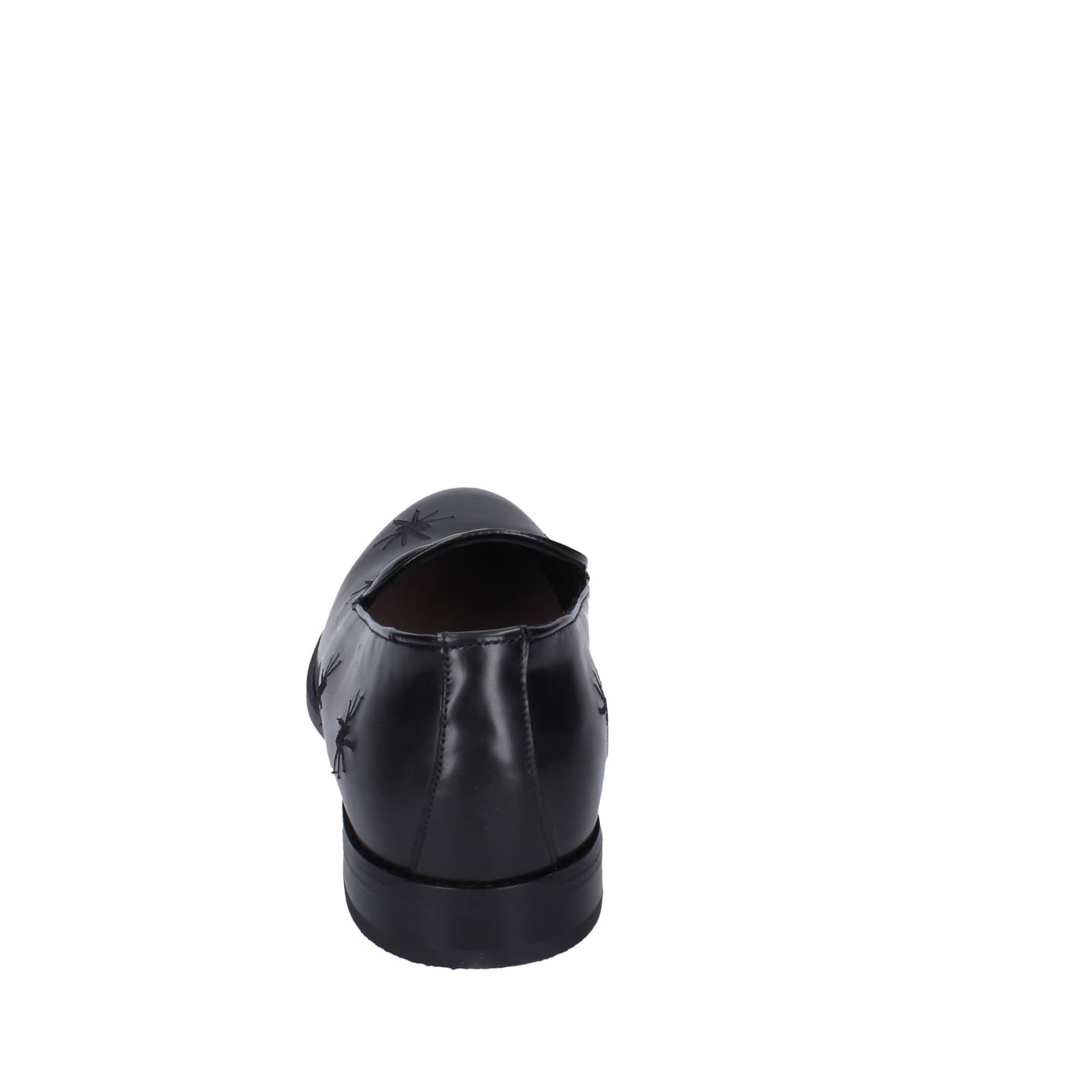 scarpe uomo EVEET mocassini nero pelle EZ231 Negozio