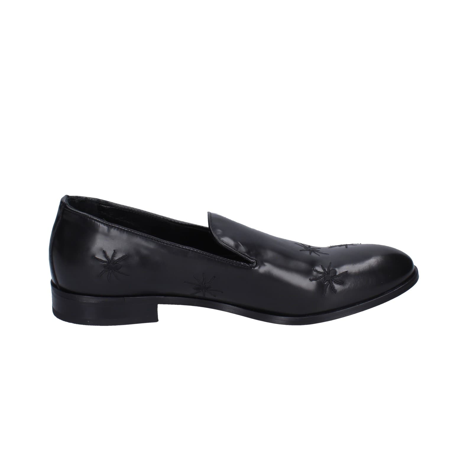 scarpe uomo EVEET mocassini nero pelle EZ231 Negozio