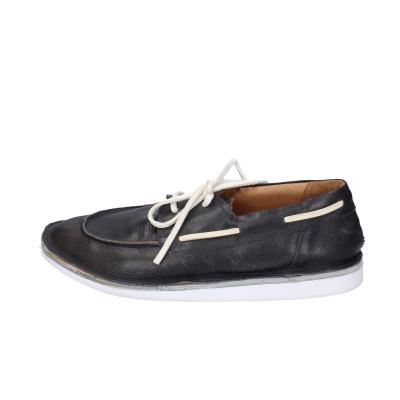 scarpe uomo MOMA classiche blu pelle 2AS431-TV BC764 Nuova