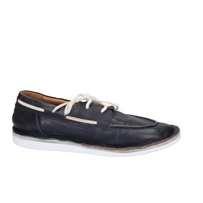 scarpe uomo MOMA classiche blu pelle 2AS431-TV BC764 Nuova