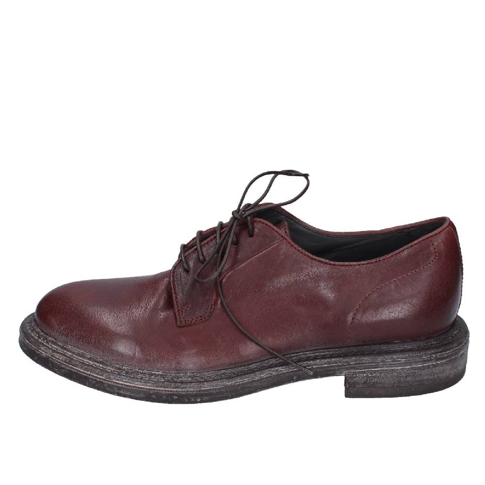 scarpe uomo MOMA classiche marrone pelle 65303A EY521 Italia