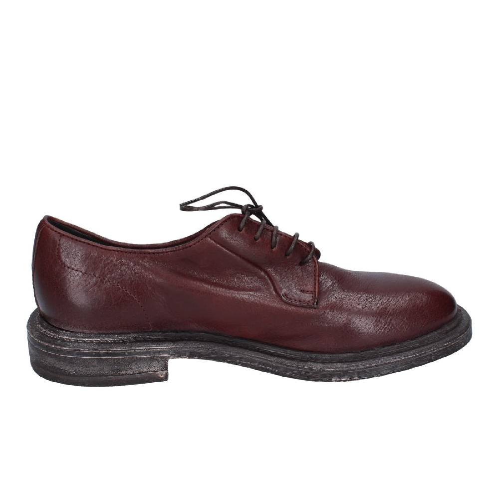 scarpe uomo MOMA classiche marrone pelle 65303A EY521 Italia