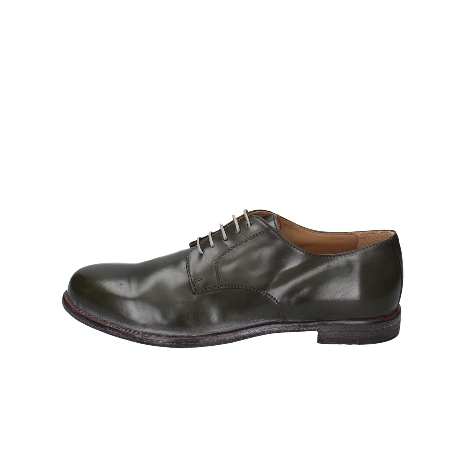 scarpe uomo MOMA classiche verde pelle 2AS433-MU EY448 2025