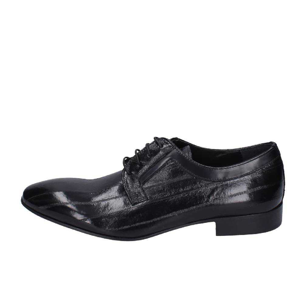 scarpe uomo EVEET classiche nero vernice EZ107 Pezzi Unici