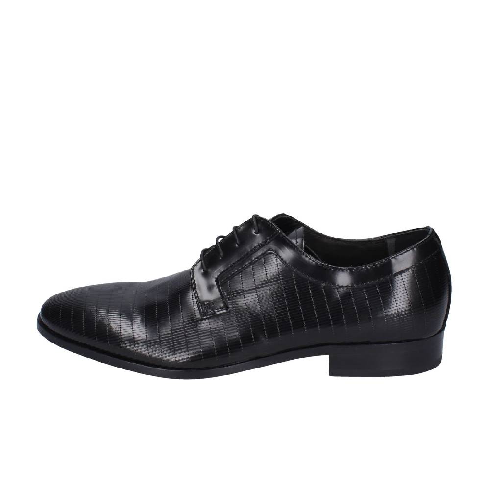 scarpe uomo EVEET classiche nero pelle EZ116 Soddisfazione Garantita