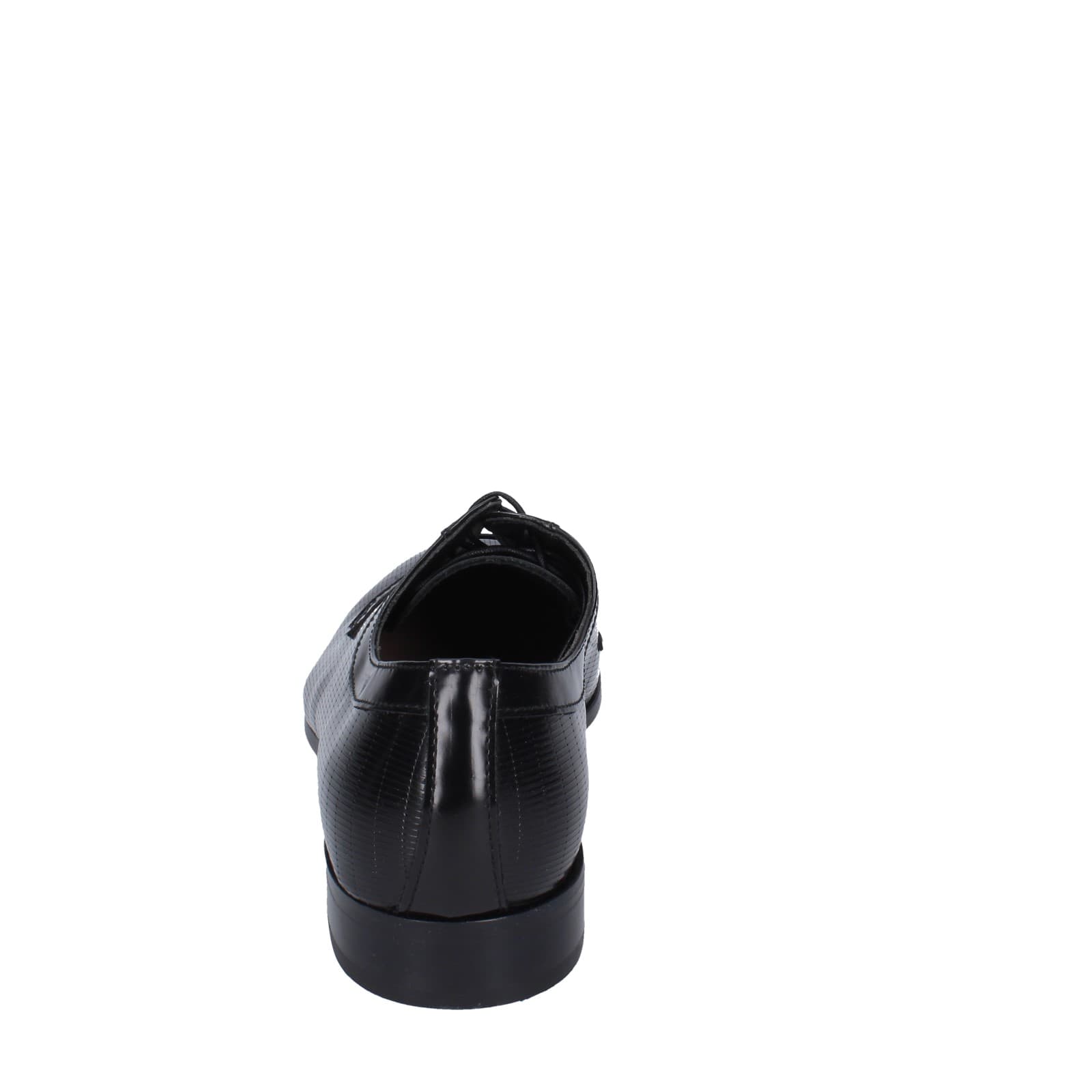 scarpe uomo EVEET classiche nero pelle EZ116 Soddisfazione Garantita