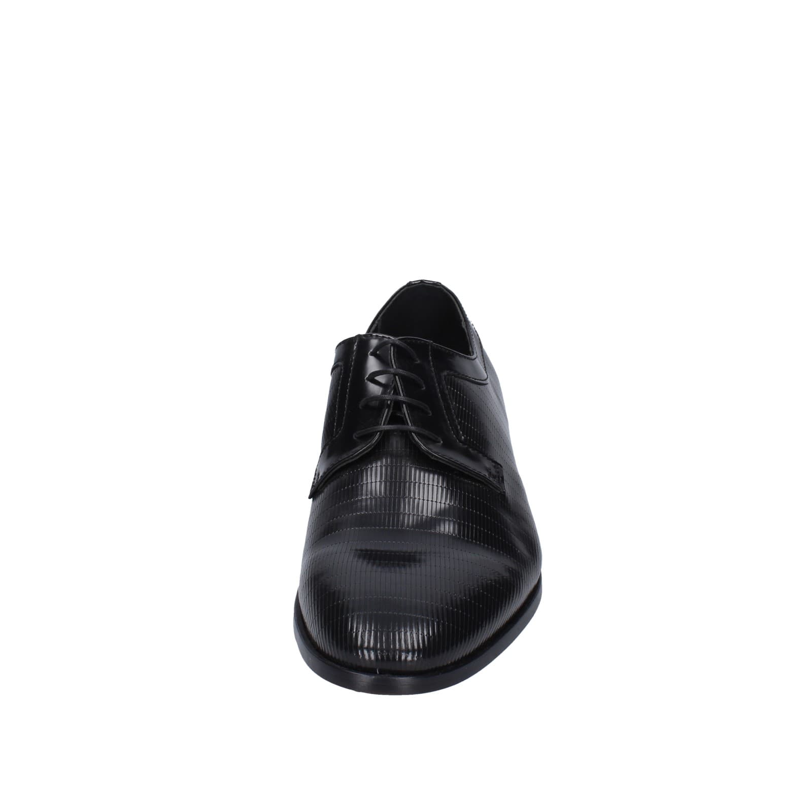 scarpe uomo EVEET classiche nero pelle EZ116 Soddisfazione Garantita