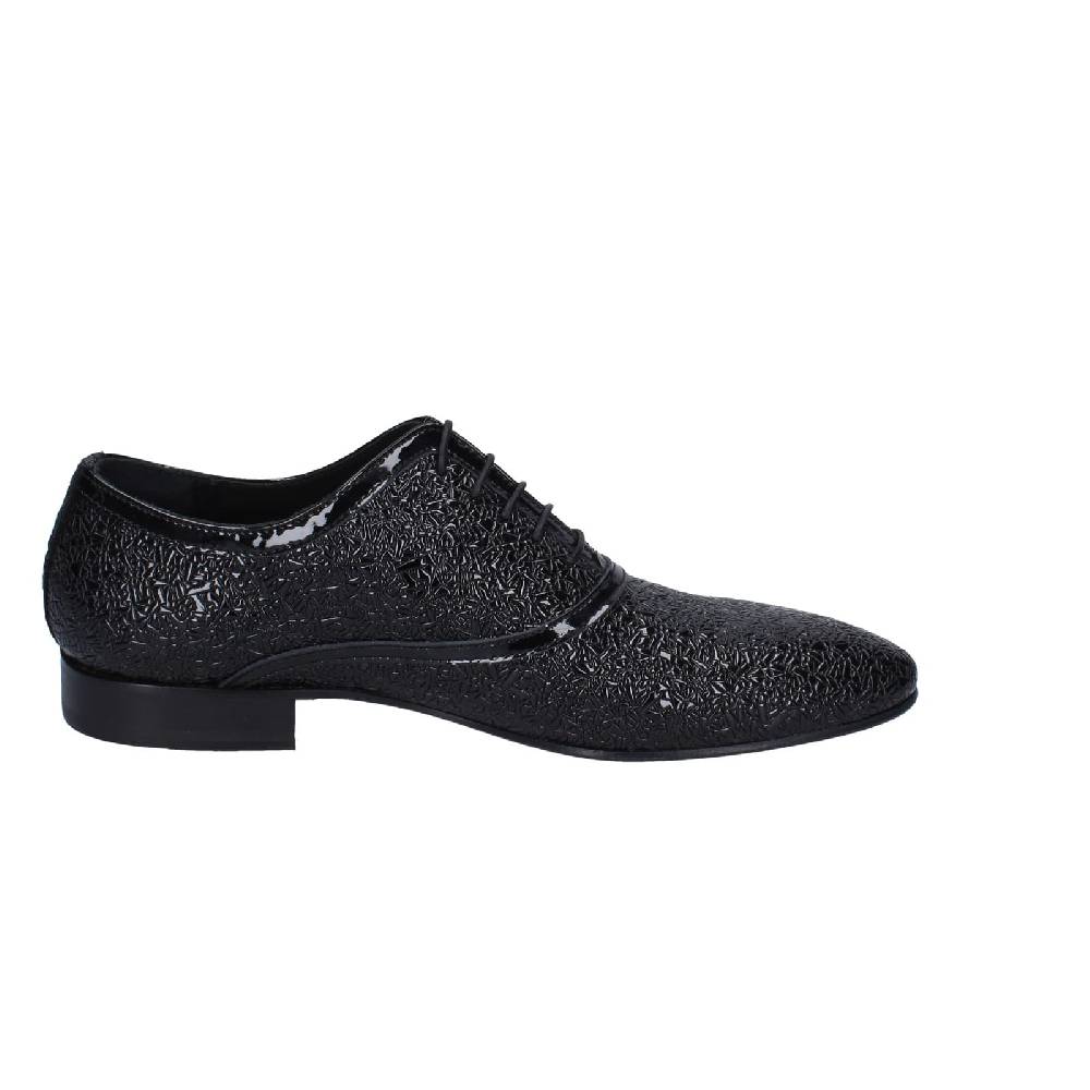 scarpe uomo EVEET classiche nero vernice EZ112 Negozi Online