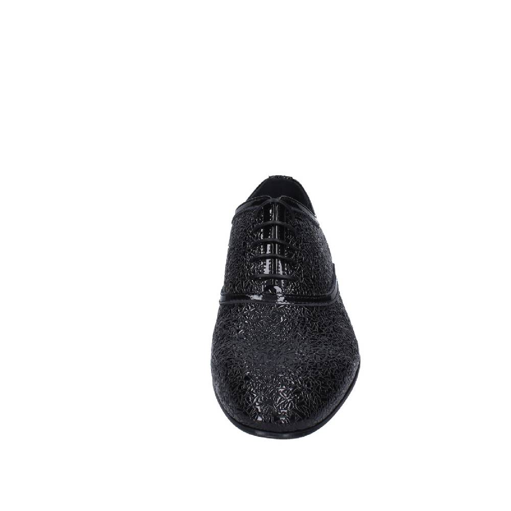 scarpe uomo EVEET classiche nero vernice EZ112 Negozi Online
