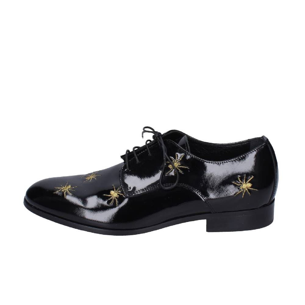 scarpe uomo EVEET classiche nero vernice EZ124 Promozione Limitata