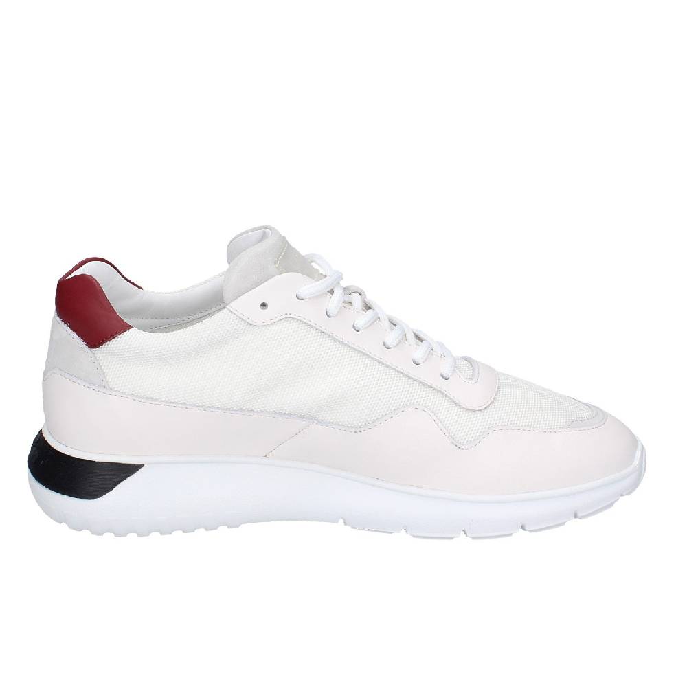 scarpe uomo HOGAN sneakers bianco pelle tessuto EX346 Prezzo Ridotto