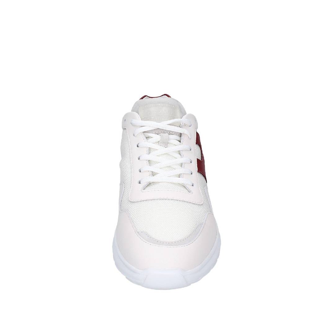 scarpe uomo HOGAN sneakers bianco pelle tessuto EX346 Prezzo Ridotto