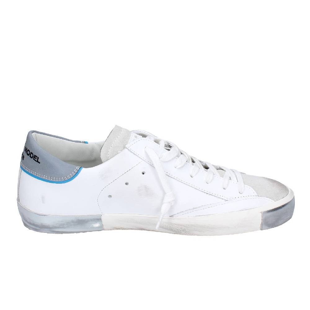 scarpe uomo PHILIPPE MODEL sneakers bianco pelle VINTAGE EX342 Offerte